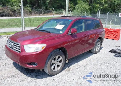 2010 Toyota Highlander Base V6 from USA, damaged, VIN 5TDBK3EH7AS005780